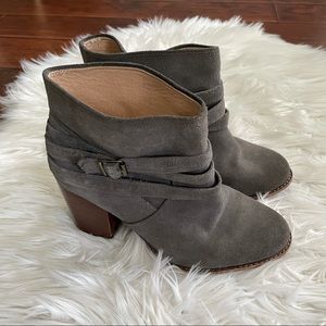 Splendid Laventa Suede Ankle Booties